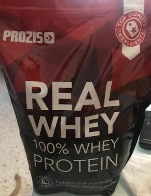 Real whey 100% whey protein - 5600380896344