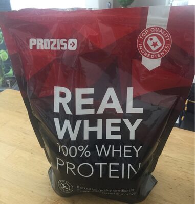 Real whey 100% whey protein - 5600380896436