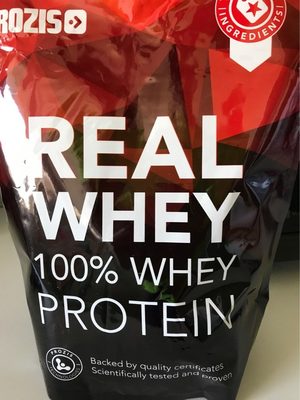 100% real whey protein - 5600380896498