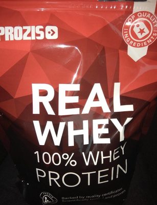 Real whey 100% whey protein - 5600380896528