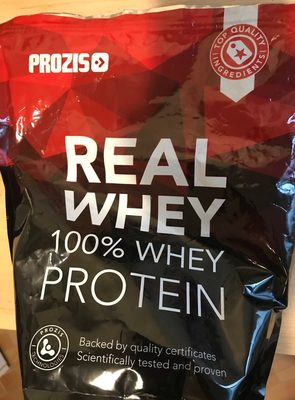 Real whey 100% whey protein - 5600380896535