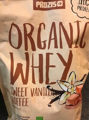 Organic whey Sweet vanilla toffe - 5600499506684