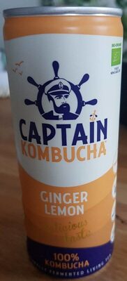 Captain kombucha ginger lemon - 5600821260482