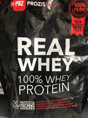 Prozis Sport Real Whey Protein, Vanilla - 5600826206102