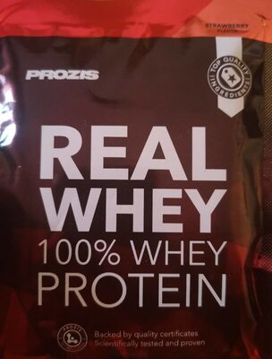Real whey 100% whey protein - 5600826207338