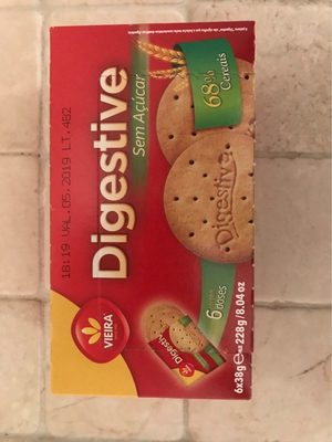 Vieira Digestive Sugar Free 228G - 5601008101246