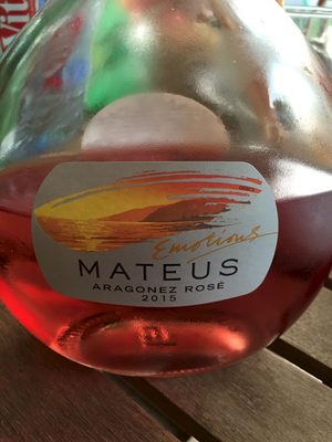Mateus Aragonez rosé 2015 - 5601012000917