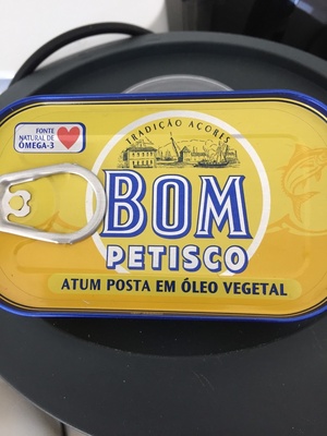 BON PETISCO atum em posta em óleo vegetal - 5601029004014