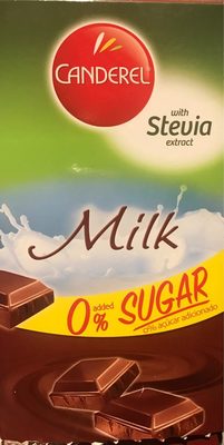 Milk chocolate stevia - 5601055315634