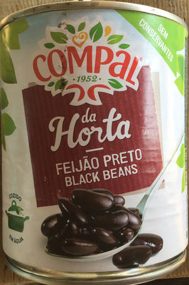 Haricots noirs cuits - 5601151021750