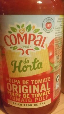 Pulpa De Tomate Compal 1L, - 5601151962152