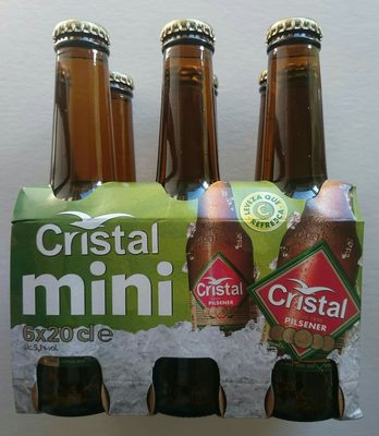 Cerveja Cristal Mini 6x20cl - 5601164121201