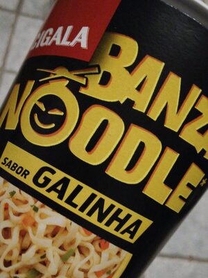 Banzai noodle sabor galinha - 5601260593605