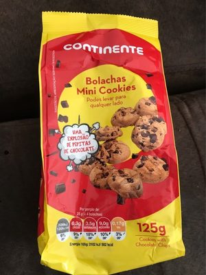 Bolachas Mini Cookies - 5601312047308