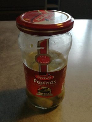 Pepinos Em Vinagre De Vinho Ferbar - 5601319000580