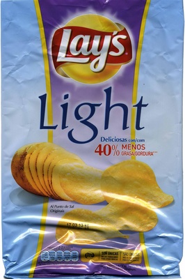 Patatas fritas al punto de sal light sin gluten - 5601363000888