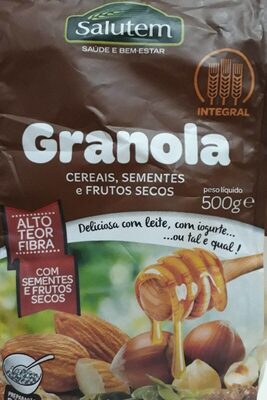 Granola, cereais sementes e frutos secos - 5601557051207