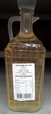 Vinaigre de vin (Acidité 6%) - 5602308040426