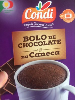 Bolo de chocolate na caneca - 5602477824698