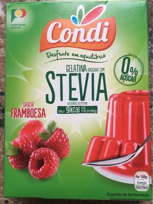Gelatine - stevia - framboise - 5602477825695