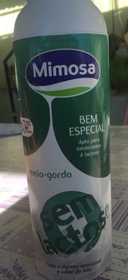 Leite Mimosa 0% Lactose Meio Gordo - 5603722505607