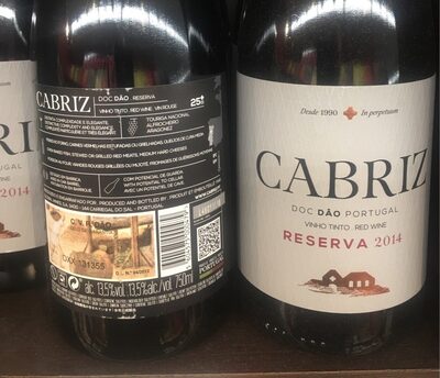 Cabriz Reserva 2009 - 5604575000479