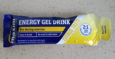 Maxim Energy Gel Drink - 5704190111786