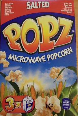 Microwave Popcorn Salted - 5706516030115