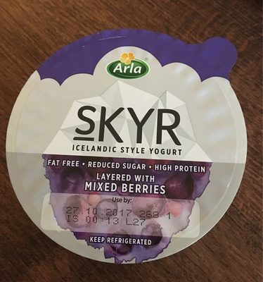 Arla Skyr Icelandic Style Yogurt, Nordic Berries - 5711953027796