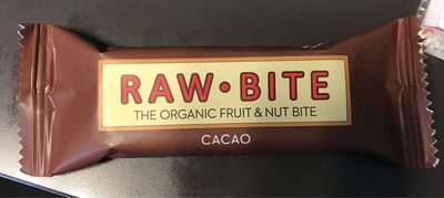 Rawbite The Organic Fruit & Nut Bite Cacao - 5712840020029