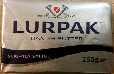 Danish Butter Slightly Salted - 5740900400092