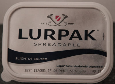 Lurpak Spreadable Slightly Salted - 5740900401099