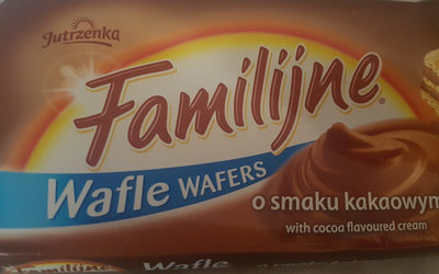 Familijne- wafle o smaku kakaowym - 5900352001555