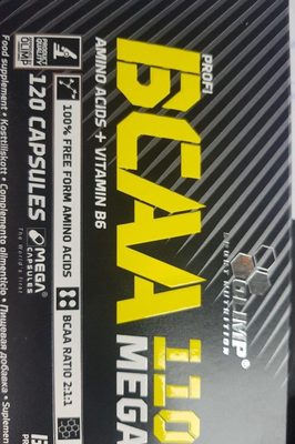 Olimp Sport Nutrition Bcaa 1100 Mega 120 Capsules - 5901330023330