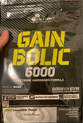 Gain Bolic 6000 Le Gainer Olimp Nutrition - Vanill - 5901330038020