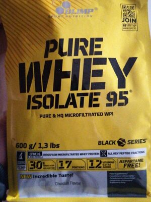 Pure whey isolate 95 - 5901330038525