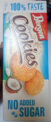 Bergen 150G Coconut Sugar Free Cookies Box - 5902379783834