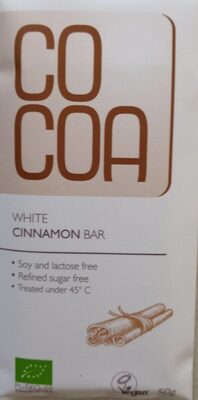 Cocoa White cinnamon bar - 5902565210649