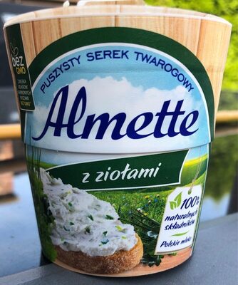 Hochland Almette Soft Cheese Herb 150G - 5902899101651