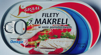 Filety z makreli w sosie pomidorowym - 5903895010237