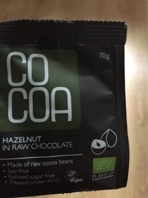 Cocoa Chocolat Cru Noisettes - 5908268768111