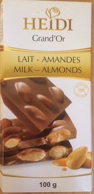 Chocolat lait- amandes - 5941021005139