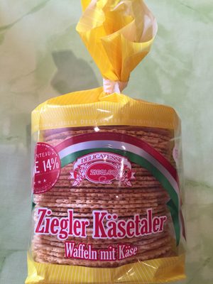 Ziegler Käsetaler Waffeln Mit Käse - 5997156700036