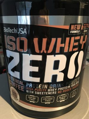 Iso Whey Zero Coffee - 5999076214600