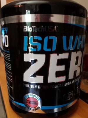 Iso whey zéro strawberry flavoured - 5999076223121