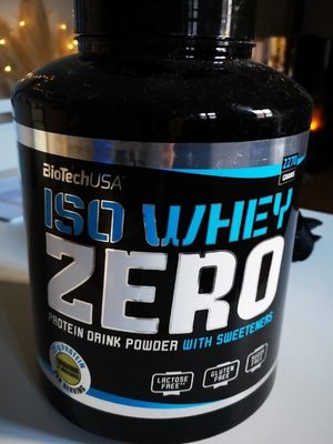 Iso whey zero protein drink powder with sweeteners - 5999076223152