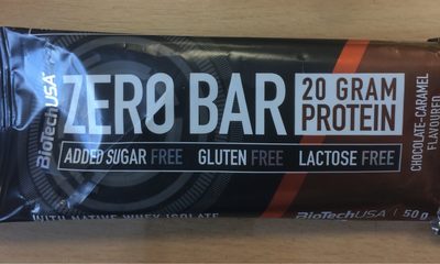 Zero Bar Chocolat-Caramel - 5999076223619