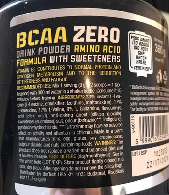 Bcca zero - 5999076225491