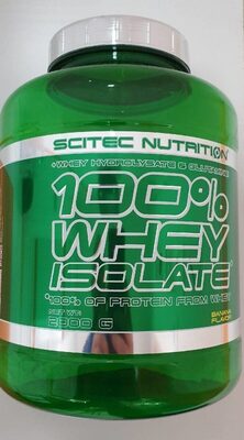 Scitec nutrition 100% whey protein isolated - 5999100007673
