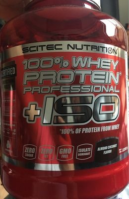 100% whey protein professional +iso - 5999100007970